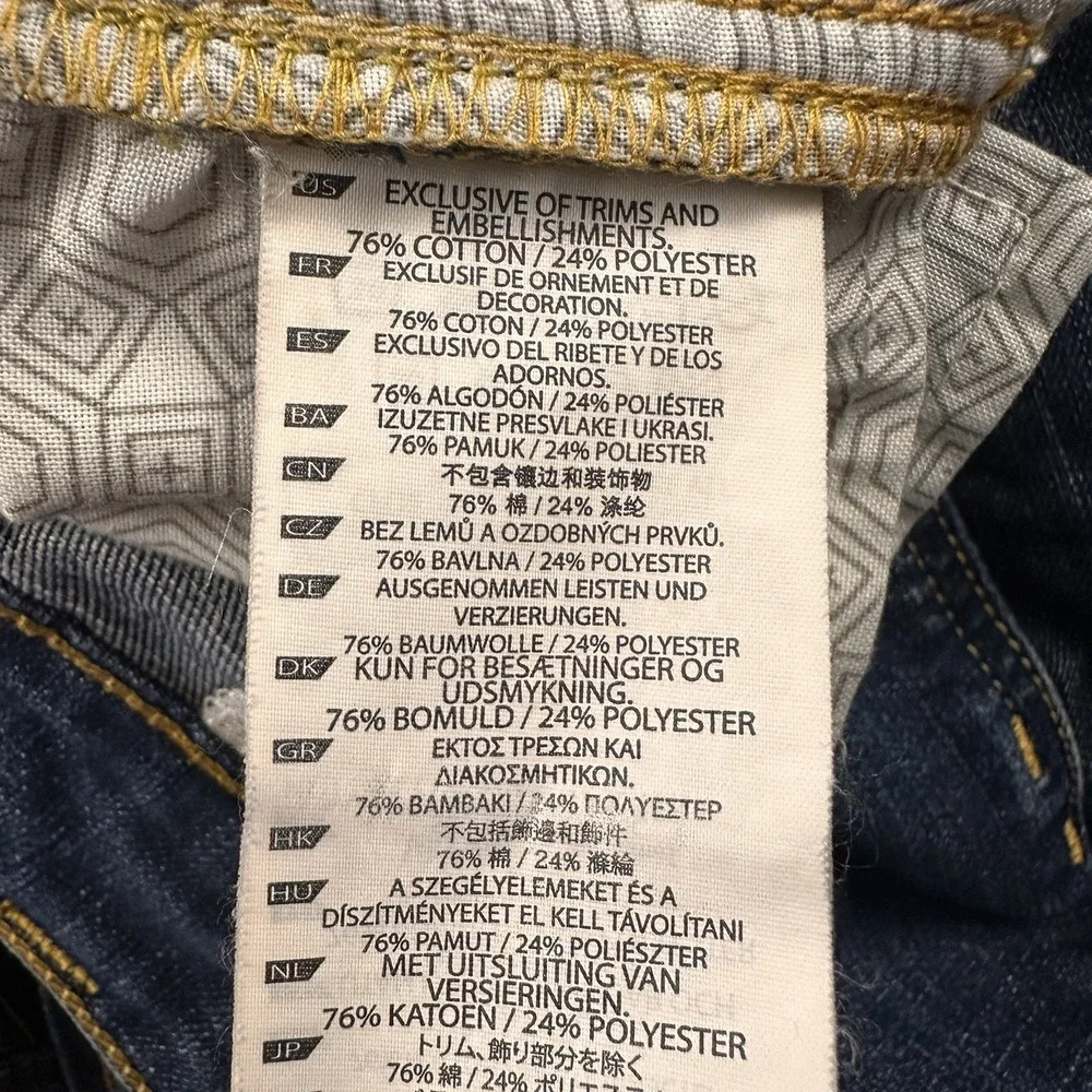 511 Tactical Jeans Men's 40x36 Tall Blue Defender Straight Leg Workwear Country